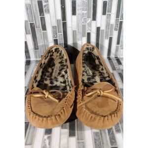 Lucky Brand Gevvie Moccasin Slipper Brown Size 11M